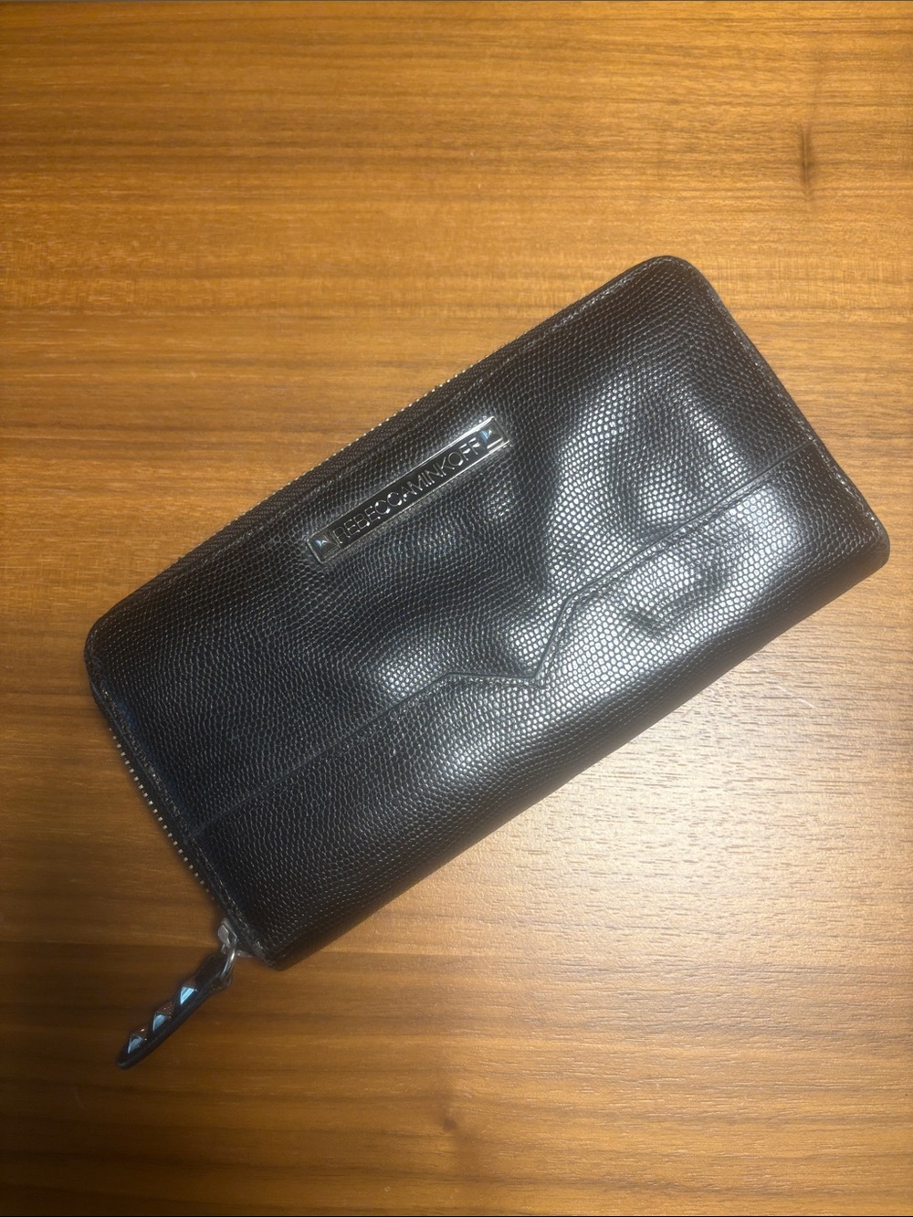 Rebecca Minkoff Black Zip-Around Wallet